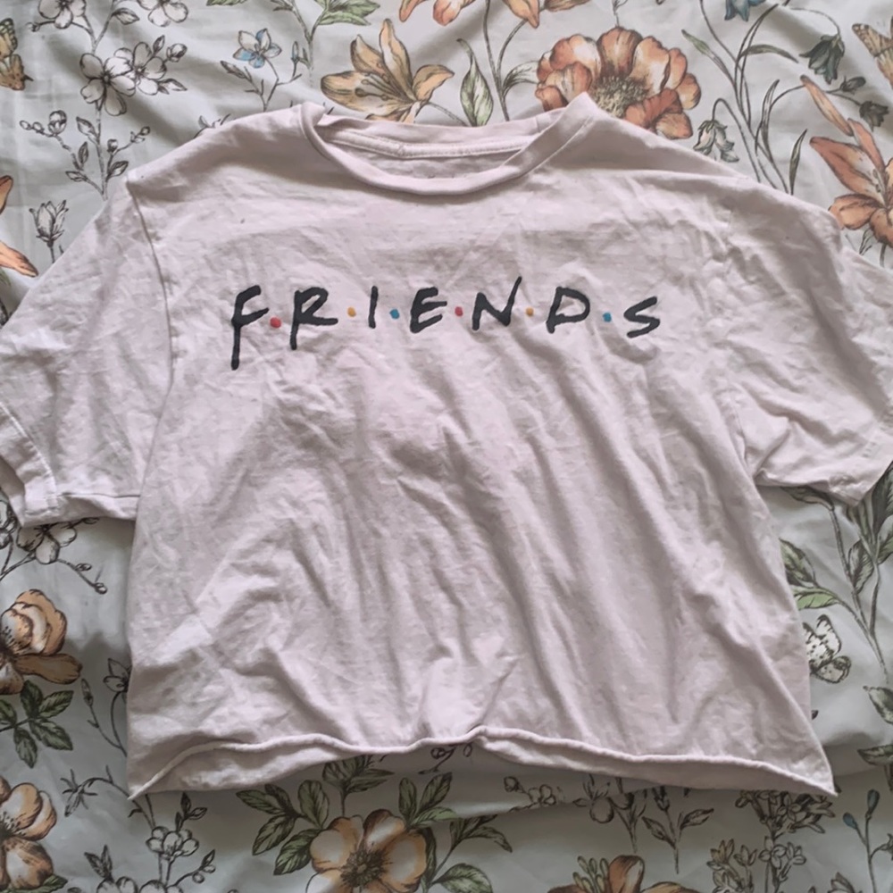 FRIENDS CROPPED T SHIRT